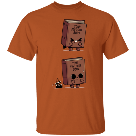 T-Shirts Texas Orange / S Shitty Book T-Shirt