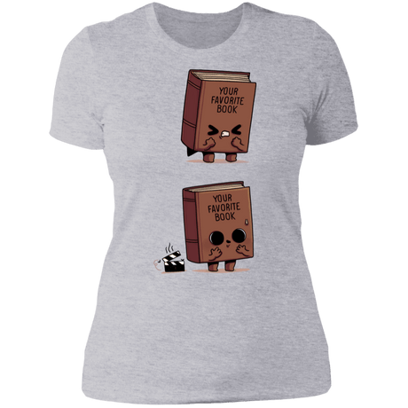T-Shirts Heather Grey / S Shitty Book Women's Premium T-Shirt