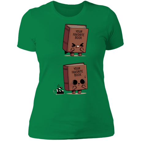 T-Shirts Kelly Green / S Shitty Book Women's Premium T-Shirt