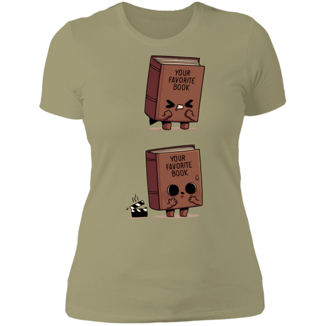 T-Shirts Light Olive / S Shitty Book Women's Premium T-Shirt