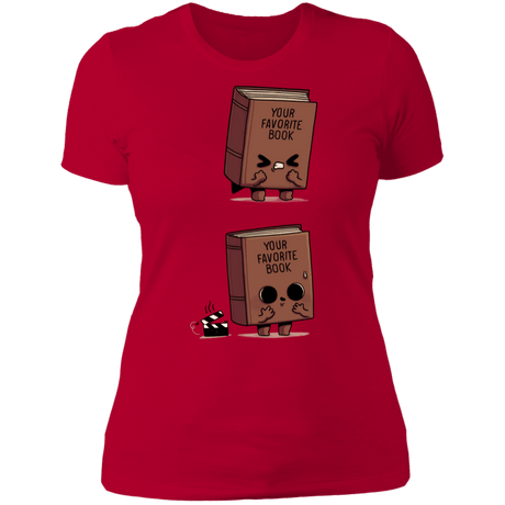 T-Shirts Red / S Shitty Book Women's Premium T-Shirt