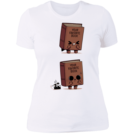 T-Shirts White / S Shitty Book Women's Premium T-Shirt