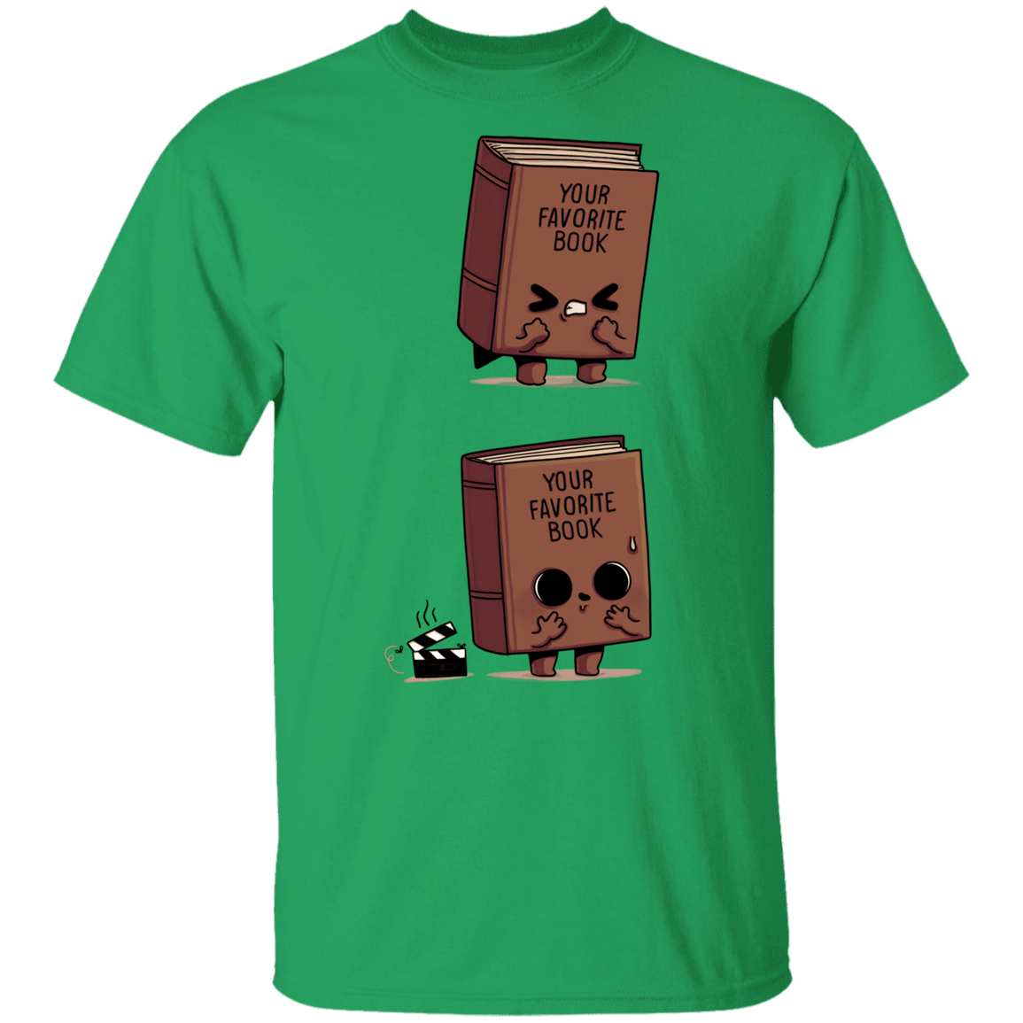 T-Shirts Irish Green / YXS Shitty Book Youth T-Shirt