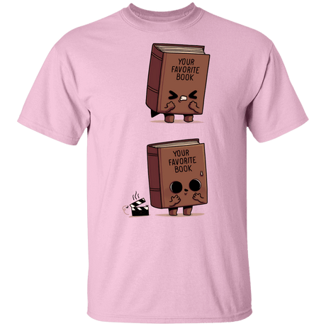 T-Shirts Light Pink / YXS Shitty Book Youth T-Shirt