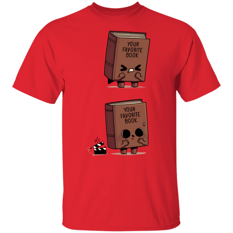 T-Shirts Red / YXS Shitty Book Youth T-Shirt