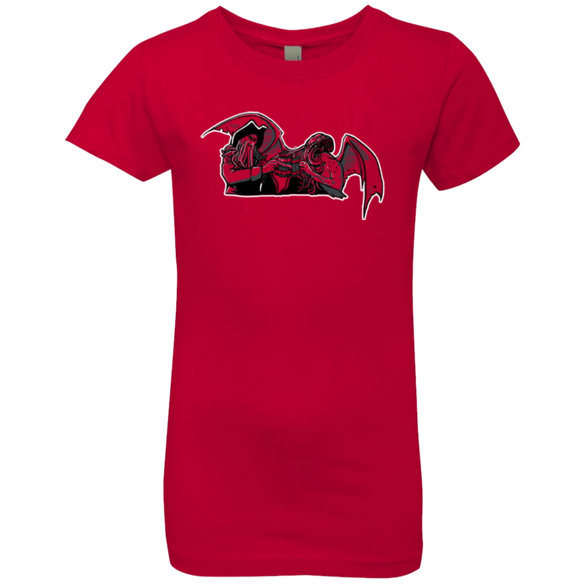 T-Shirts Red / YXS Shiver Me Tentacles Girls Premium T-Shirt