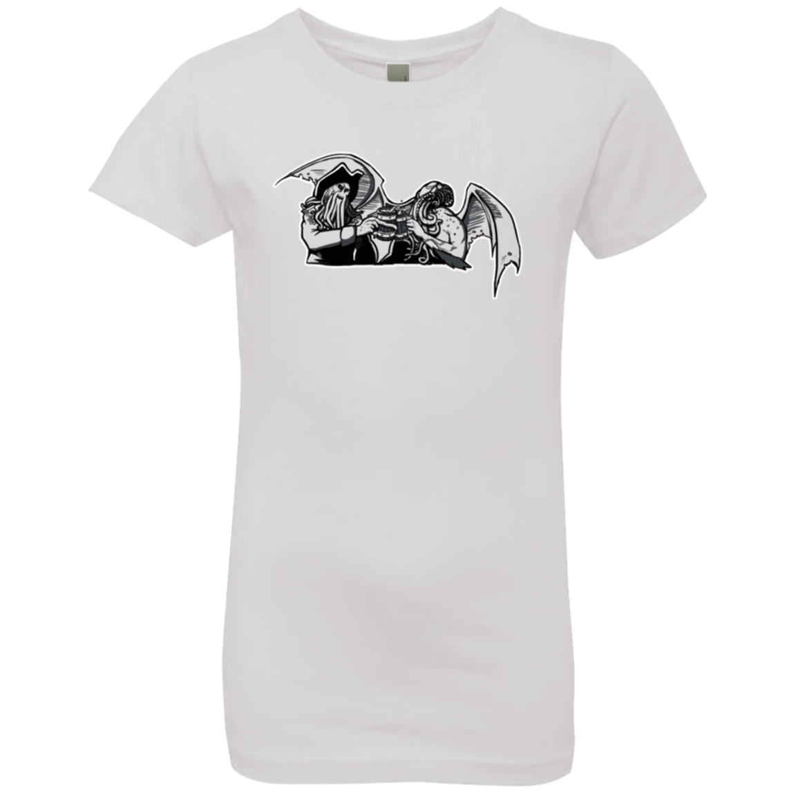 T-Shirts White / YXS Shiver Me Tentacles Girls Premium T-Shirt