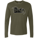 T-Shirts Military Green / Small Shiver Me Tentacles Men's Premium Long Sleeve