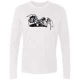 T-Shirts White / Small Shiver Me Tentacles Men's Premium Long Sleeve