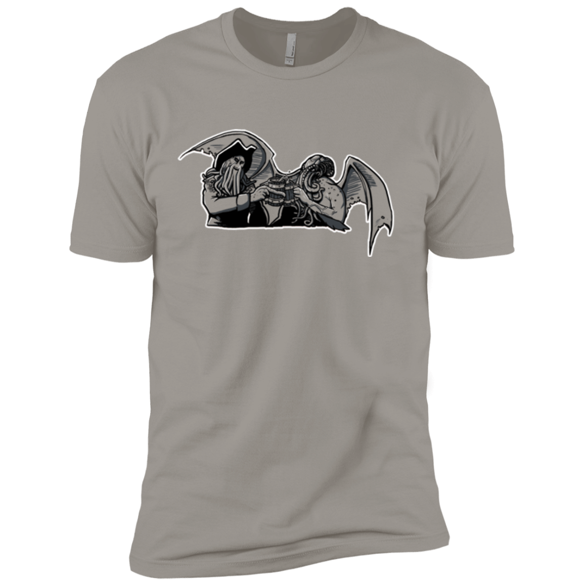 T-Shirts Light Grey / X-Small Shiver Me Tentacles Men's Premium T-Shirt