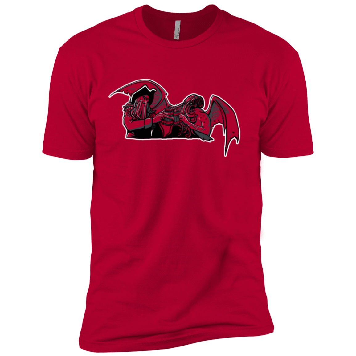 T-Shirts Red / X-Small Shiver Me Tentacles Men's Premium T-Shirt