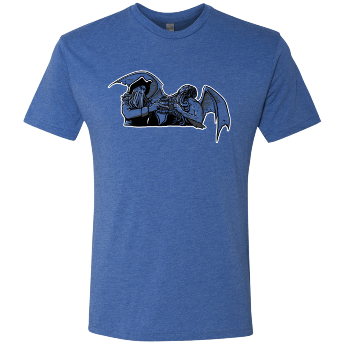 T-Shirts Vintage Royal / Small Shiver Me Tentacles Men's Triblend T-Shirt