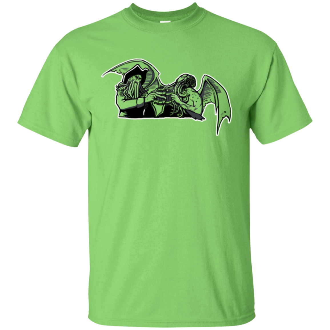 T-Shirts Lime / Small Shiver Me Tentacles T-Shirt