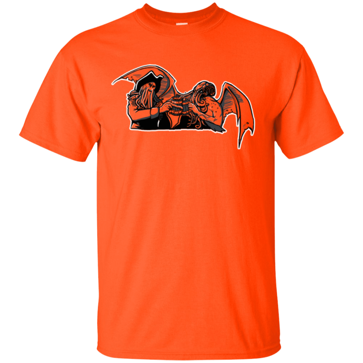 T-Shirts Orange / Small Shiver Me Tentacles T-Shirt