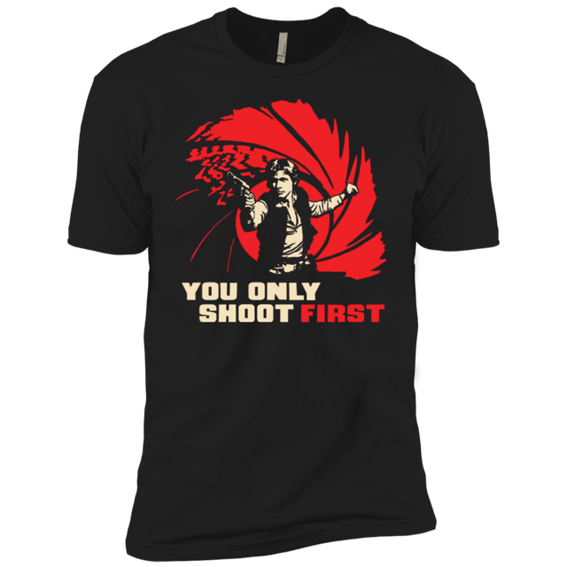 T-Shirts Black / YXS Shoot First Boys Premium T-Shirt