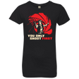 T-Shirts Black / YXS Shoot First Girls Premium T-Shirt
