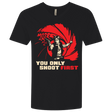 T-Shirts Black / X-Small Shoot First Men's Premium V-Neck