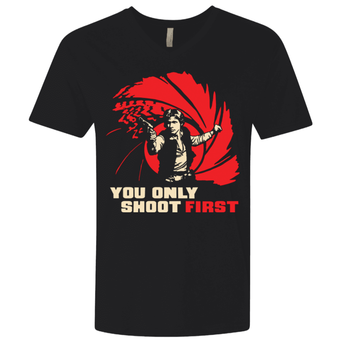 T-Shirts Black / X-Small Shoot First Men's Premium V-Neck