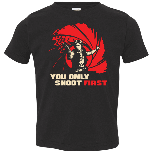 T-Shirts Black / 2T Shoot First Toddler Premium T-Shirt