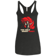 T-Shirts Vintage Black / X-Small Shoot First Women's Triblend Racerback Tank