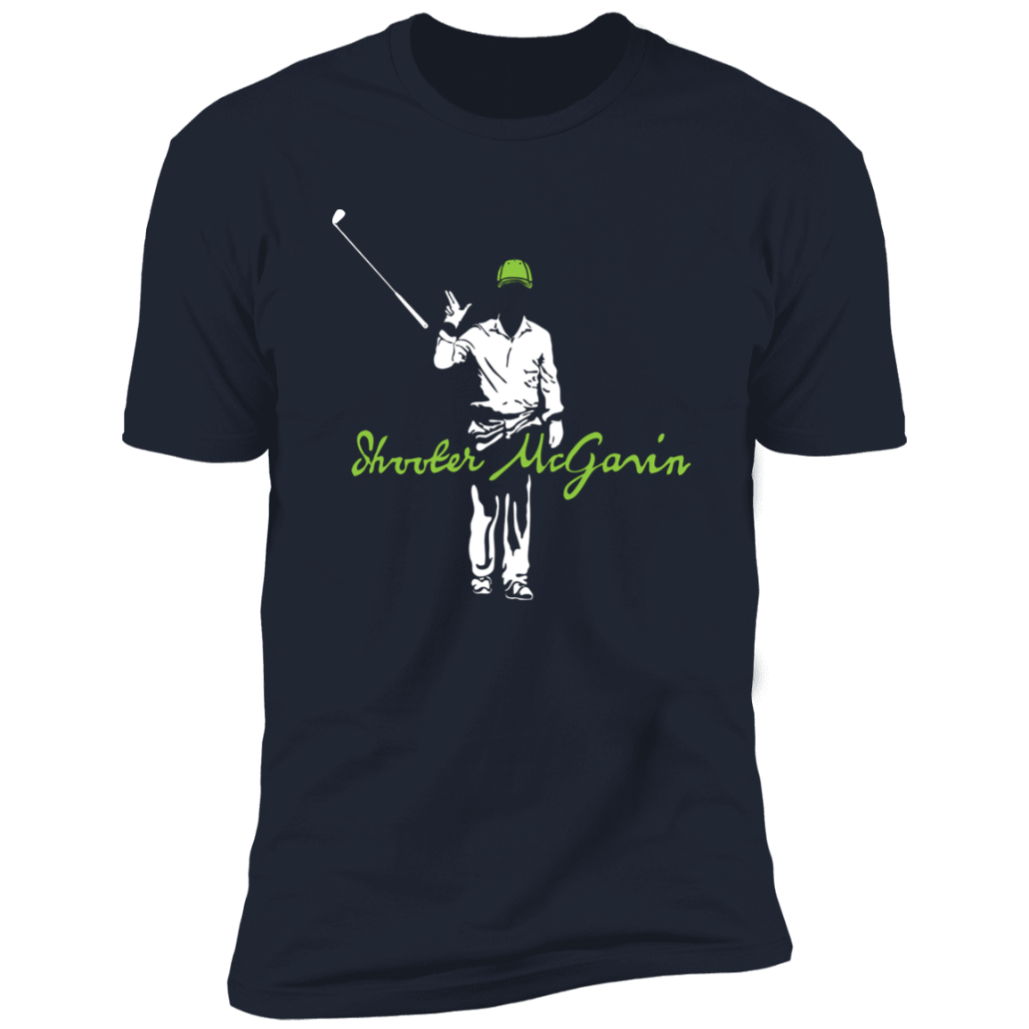 T-Shirts Midnight Navy / S Shooter McGavin Men's Premium T-Shirt