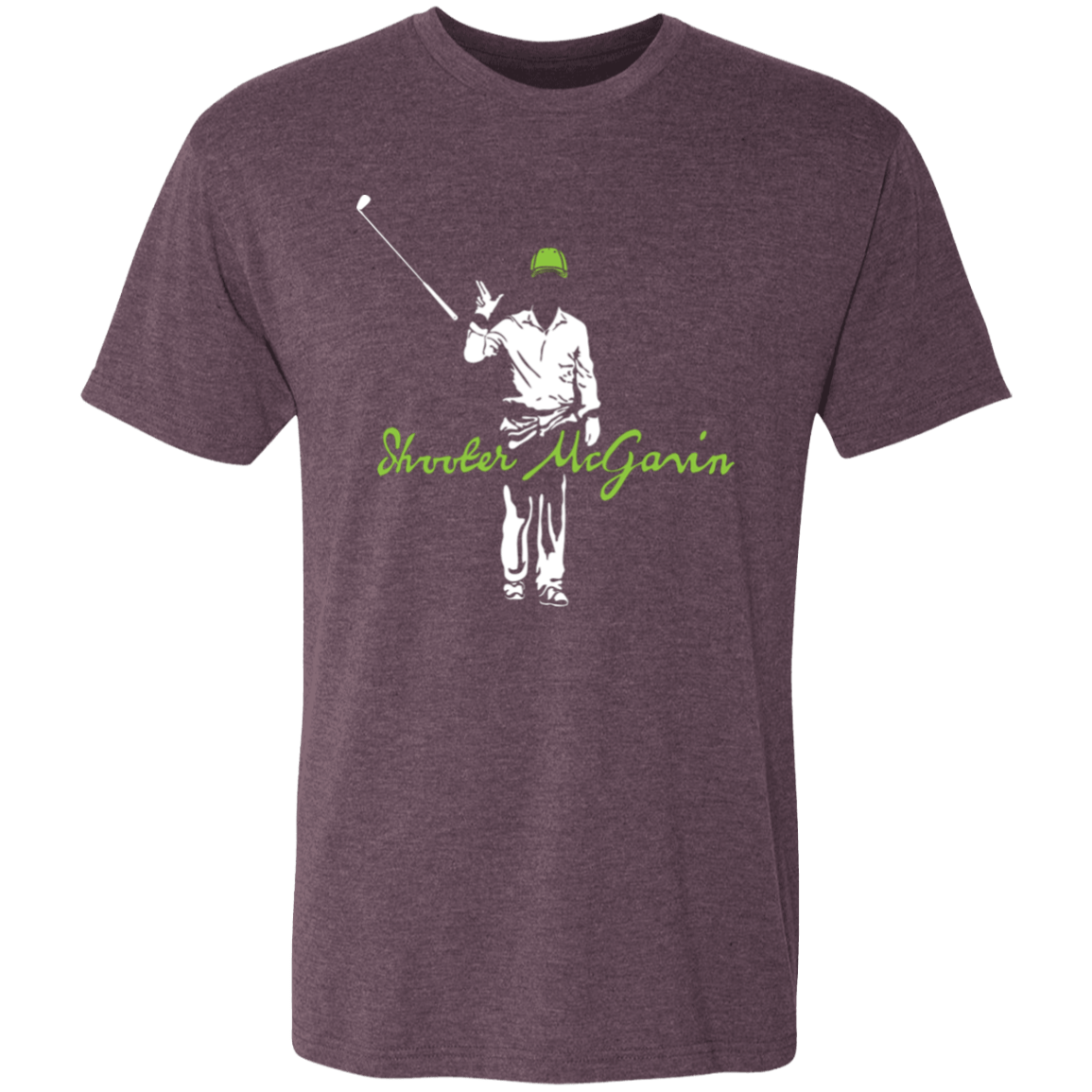 T-Shirts Vintage Purple / S Shooter McGavin Men's Triblend T-Shirt