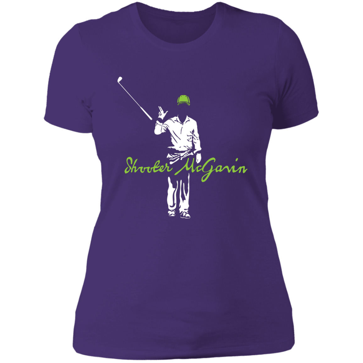 T-Shirts Purple Rush/ / S Shooter McGavin Women's Premium T-Shirt