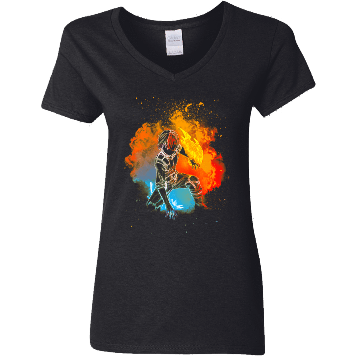 T-Shirts Black / S Shoto Soul Women's V-Neck T-Shirt