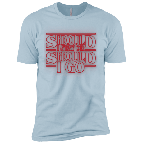 T-Shirts Light Blue / YXS Should I Stay Or Should I Go Boys Premium T-Shirt