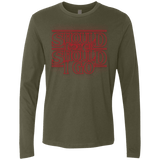 T-Shirts Military Green / Small Should I Stay Or Should I Go Men's Premium Long Sleeve
