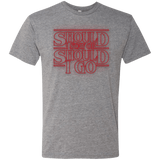 T-Shirts Premium Heather / Small Should I Stay Or Should I Go Men's Triblend T-Shirt