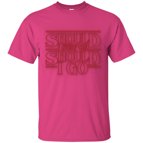 T-Shirts Heliconia / Small Should I Stay Or Should I Go T-Shirt