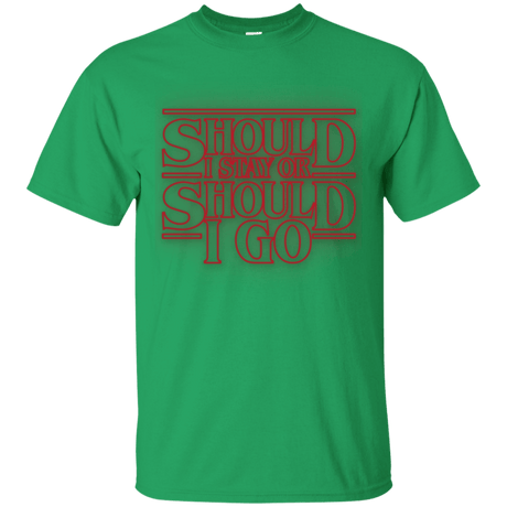 T-Shirts Irish Green / Small Should I Stay Or Should I Go T-Shirt