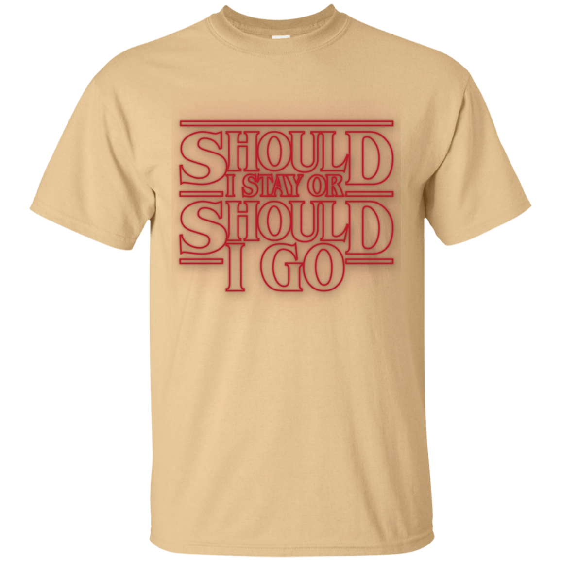 T-Shirts Vegas Gold / Small Should I Stay Or Should I Go T-Shirt