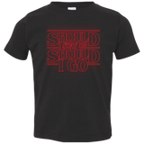 T-Shirts Black / 2T Should I Stay Or Should I Go Toddler Premium T-Shirt