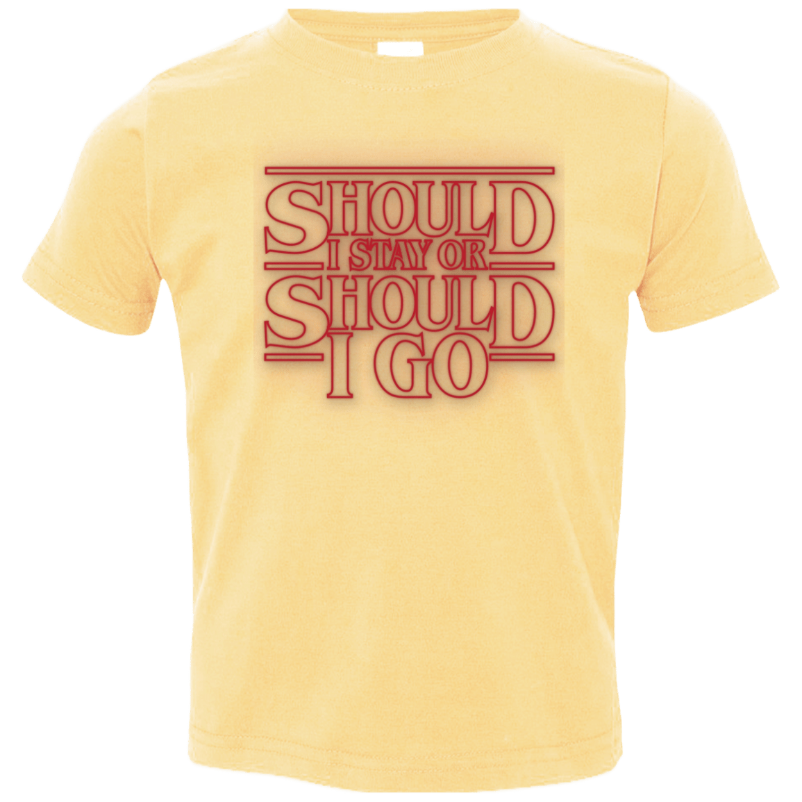 T-Shirts Butter / 2T Should I Stay Or Should I Go Toddler Premium T-Shirt