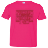 T-Shirts Hot Pink / 2T Should I Stay Or Should I Go Toddler Premium T-Shirt