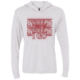 T-Shirts Heather White / X-Small Should I Stay Or Should I Go Triblend Long Sleeve Hoodie Tee