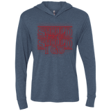 T-Shirts Indigo / X-Small Should I Stay Or Should I Go Triblend Long Sleeve Hoodie Tee