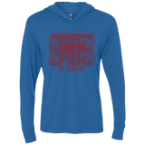 T-Shirts Vintage Royal / X-Small Should I Stay Or Should I Go Triblend Long Sleeve Hoodie Tee