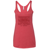 T-Shirts Vintage Red / X-Small Should I Stay Or Should I Go Women's Triblend Racerback Tank
