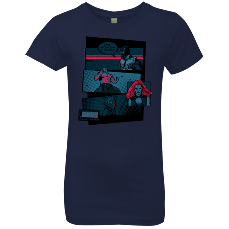 T-Shirts Midnight Navy / YXS Showtime Girls Premium T-Shirt