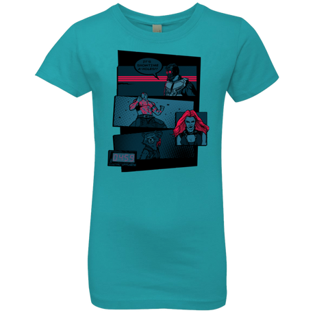 T-Shirts Tahiti Blue / YXS Showtime Girls Premium T-Shirt