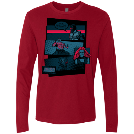 T-Shirts Cardinal / Small Showtime Men's Premium Long Sleeve
