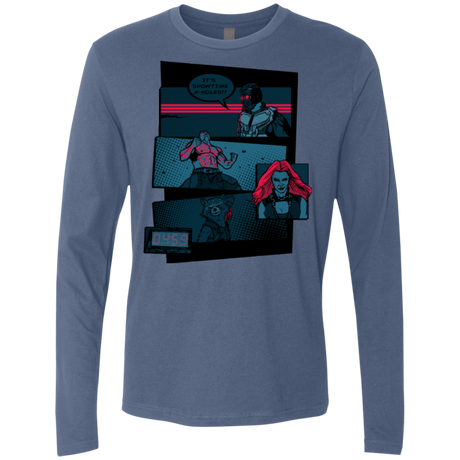 T-Shirts Indigo / Small Showtime Men's Premium Long Sleeve