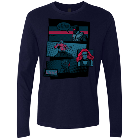 T-Shirts Midnight Navy / Small Showtime Men's Premium Long Sleeve