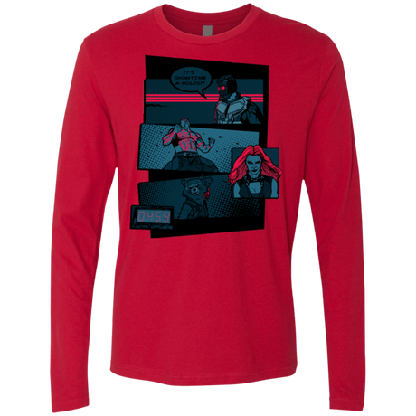 T-Shirts Red / Small Showtime Men's Premium Long Sleeve
