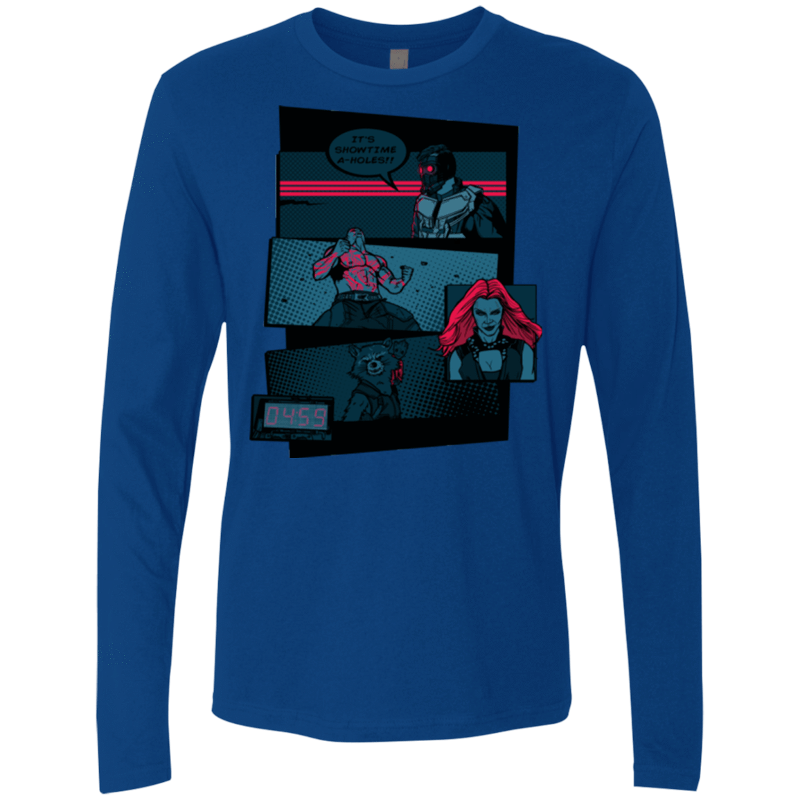 T-Shirts Royal / Small Showtime Men's Premium Long Sleeve