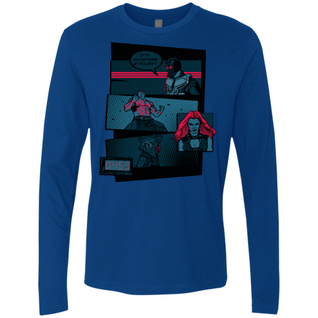 T-Shirts Royal / Small Showtime Men's Premium Long Sleeve