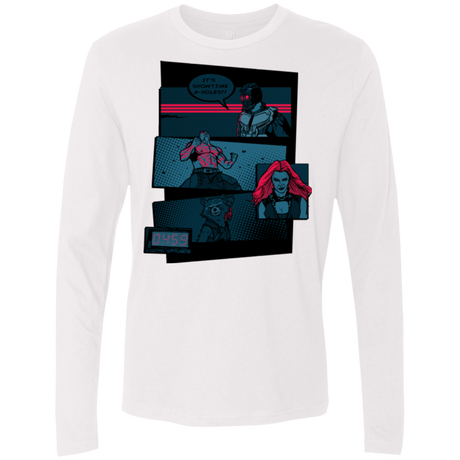 T-Shirts White / Small Showtime Men's Premium Long Sleeve